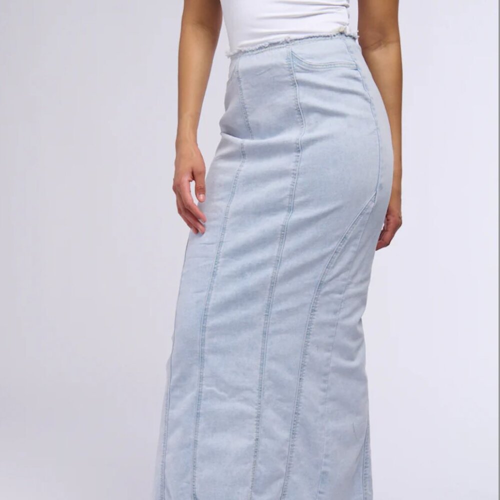 Akira Baby Ice denim skirt - NWT